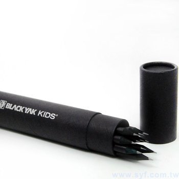 鉛筆-黑紙圓筒廣告印刷禮品-環保廣告筆-採購客製印刷贈品筆_6